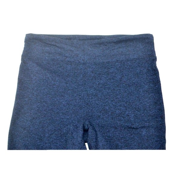 FREE PEOPLE Women's FP Movement High Rise Leggings SIZE LARGE Navy Heathered - Picture 3 of 6